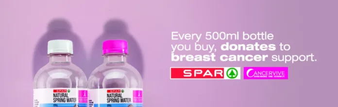 SPAR and Cancervive turn one pink cap into a breast cancer awareness campaign