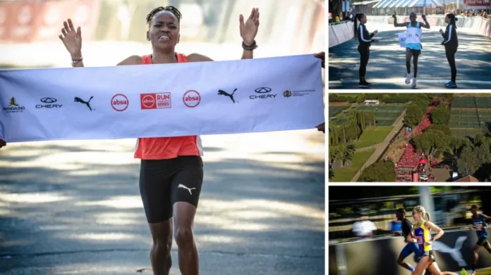 Masai and Xaba make history with victories at inaugural Absa RUN YOUR CITY MANGAUNG 10K