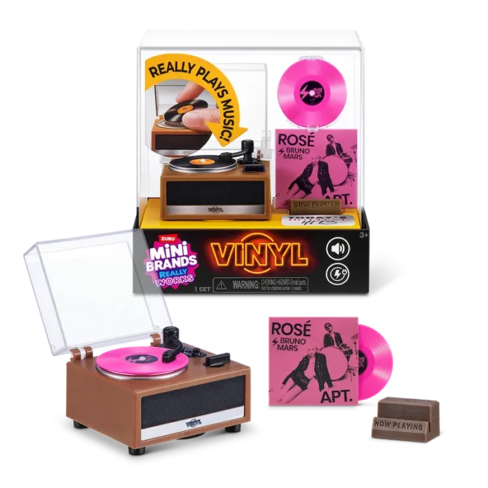 The Vinyl Revival Goes Mini – ZURU Brings Mini Brands Vinyl to South Africa