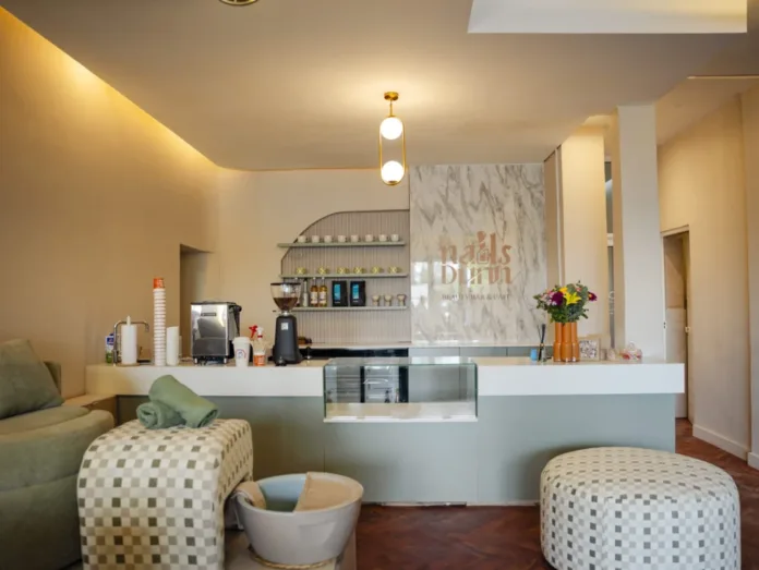 Johannesburg’s hottest new beauty spot is serving nails, coffee, pastries and blooms